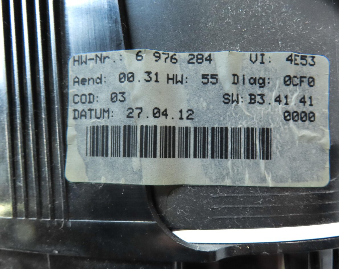 Thumbnail 9: 2010-2014 BMW X5M X6M ///M (E70 E71) SPEEDOMETER INSTRUMENT GAUGE CLUSTER (113k)