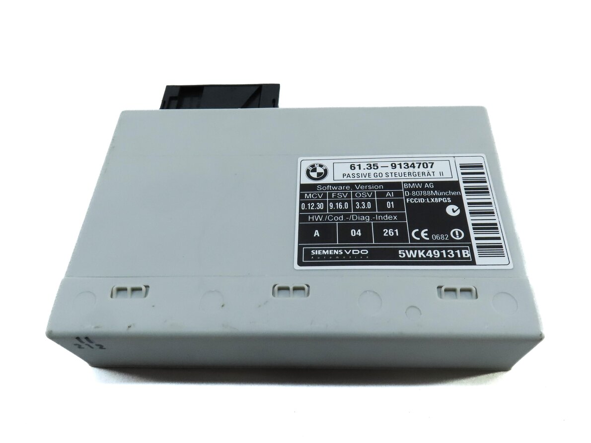 Thumbnail 4: 07-14 BMW 5 X5 X6M SERIES (E60 E70 E71) KEYLESS ENTRY PASSIVE GO CONTROL MODULE
