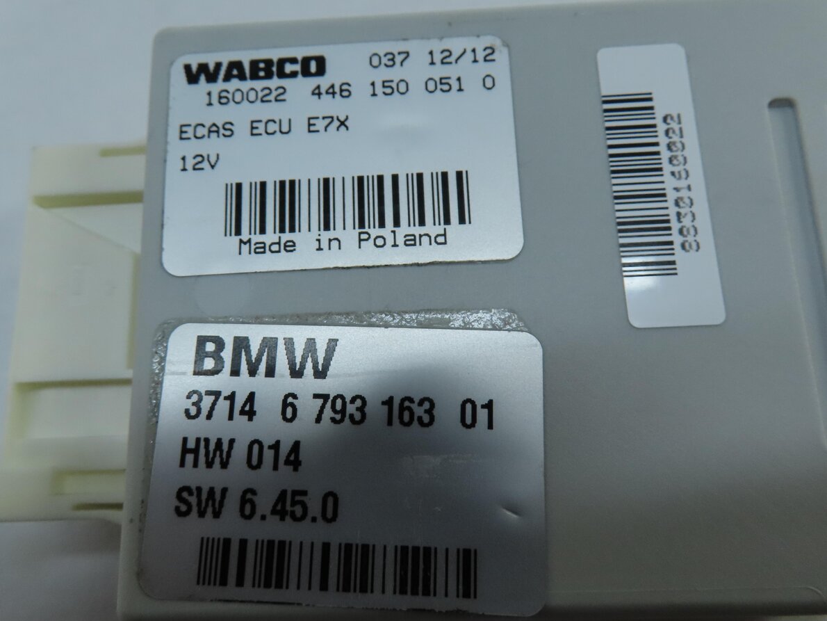 Thumbnail 7: 2007-2014 BMW X5 X5M X6 X6M (E70 E71 E72) AIR SUSPENSION CONTROL MODULE