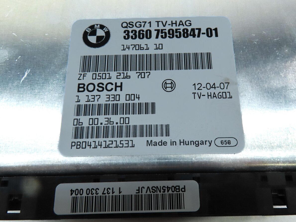 Thumbnail 7: 2010-2014 BMW X5M X6 X6M ///M (E70 E71) REAR LOCKING DIFFERENTIAL CONTROL MODULE