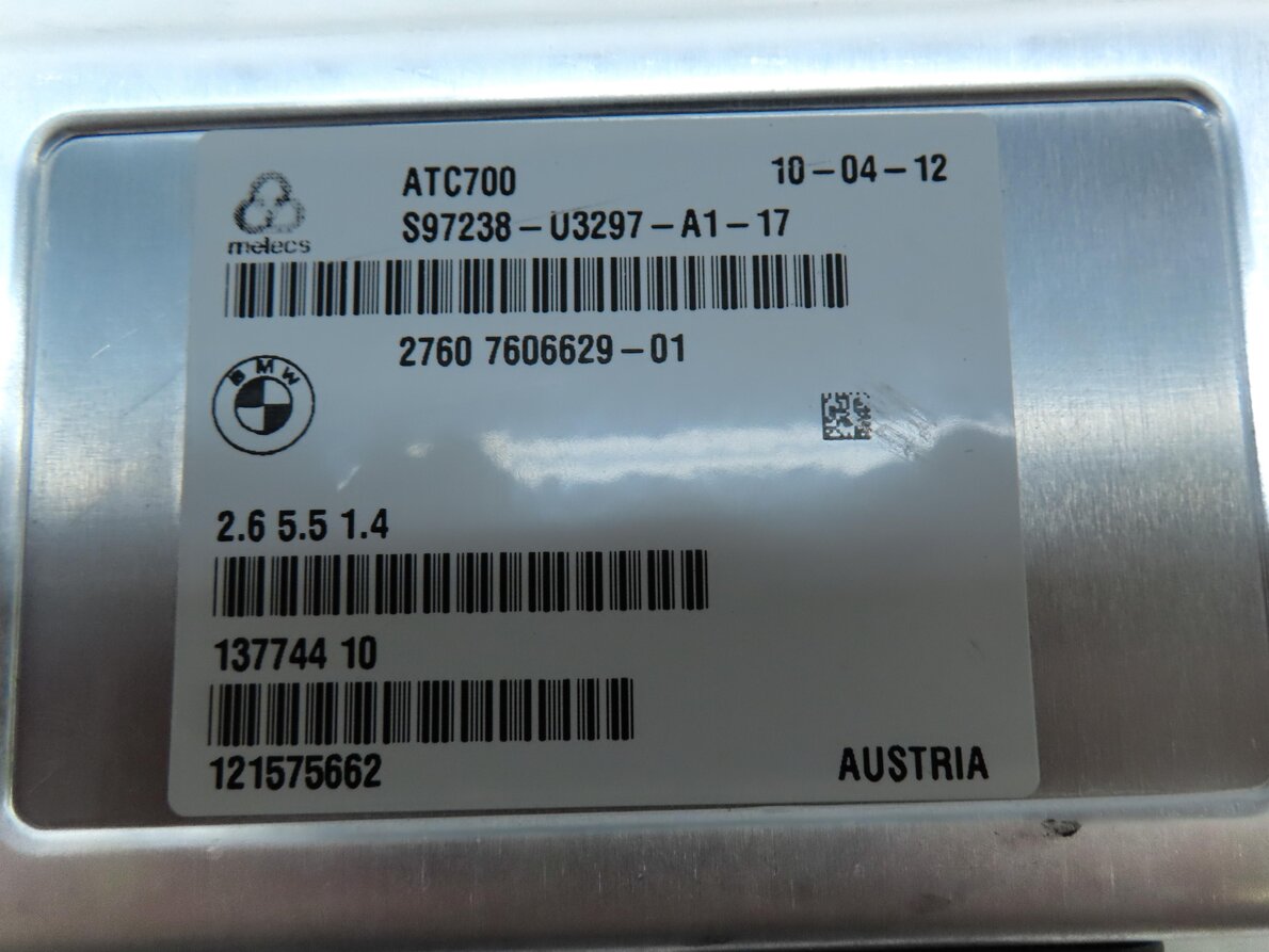 Thumbnail 8: 2007-2014 BMW X5 X5M X6 X6M (E70 E71 E72) TRANSFER CASE CONTROL MODULE (ATC-700)