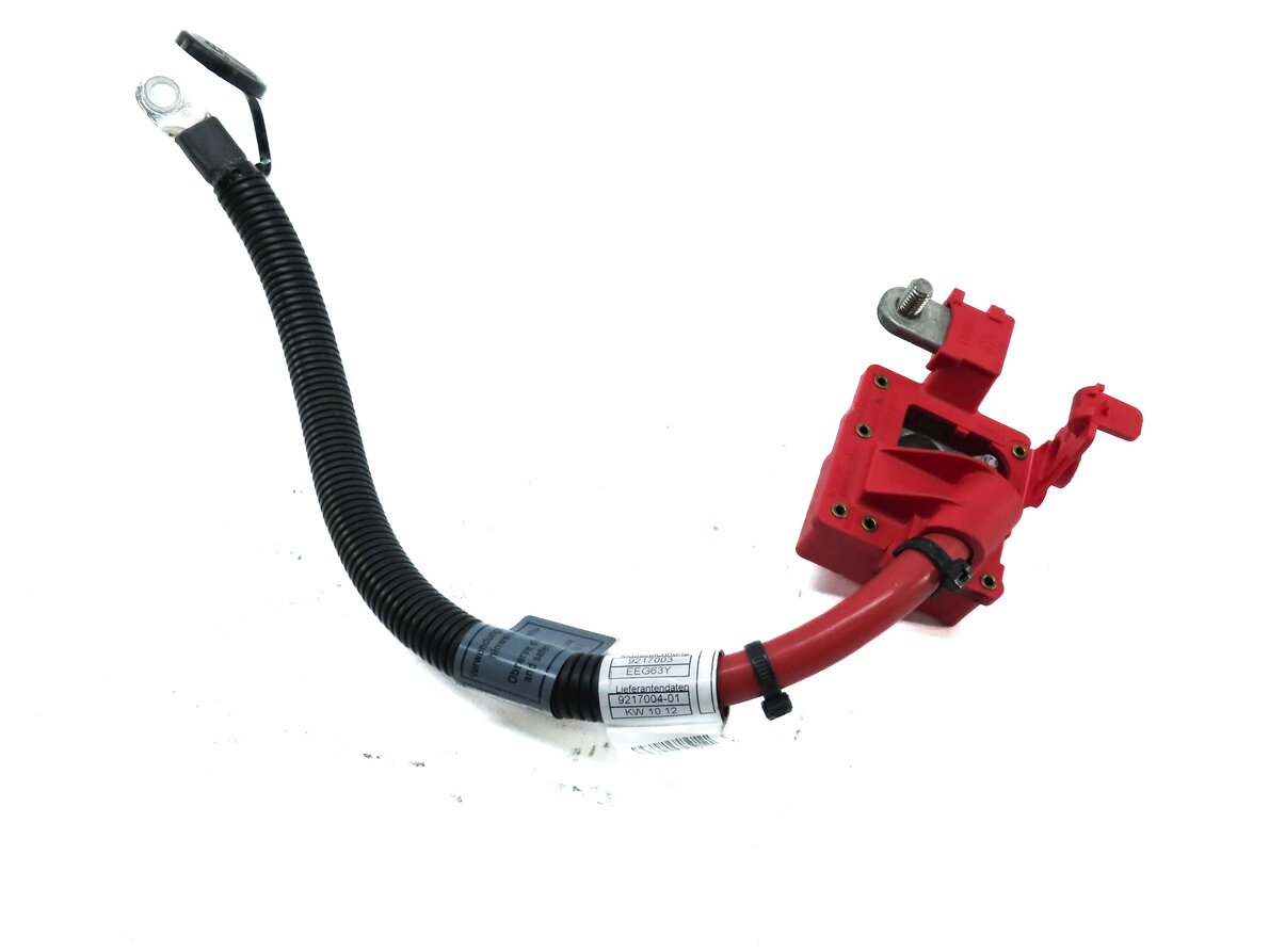 Thumbnail 4: 2013 BMW X5 M X5M ///M (E70) POSITIVE BATTERY CABLE w/ BLOWOUT FUSE 61129217004