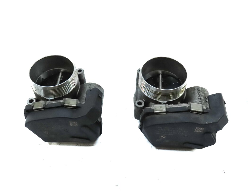 Thumbnail 2: 08-18 BMW 5 7 X5 X6 X5M X6M (F01 F10 F12 F15 F16) 4.4L N63 S63 THROTTLE BODY SET