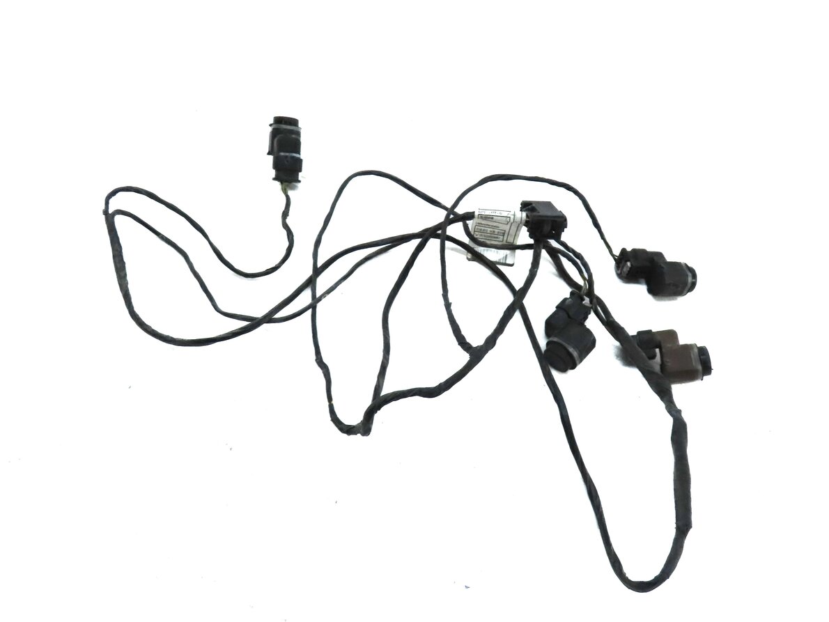 2013 BMW X5 M X5M ///M E70 FRONT PARK ASSIST PDC SENSOR SET4 (BLACK) w/ HARNESS