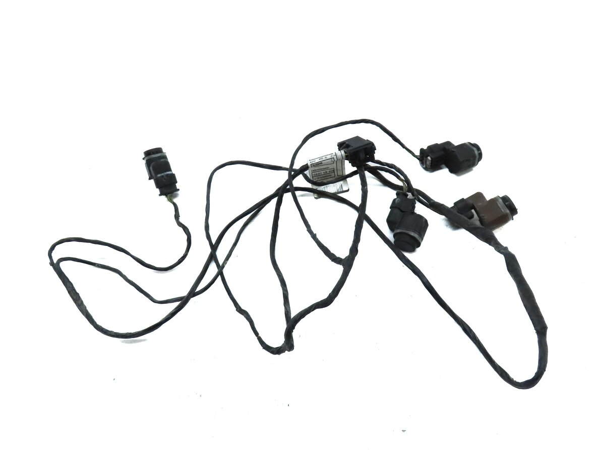 Thumbnail 2: 2013 BMW X5 M X5M ///M E70 FRONT PARK ASSIST PDC SENSOR SET4 (BLACK) w/ HARNESS