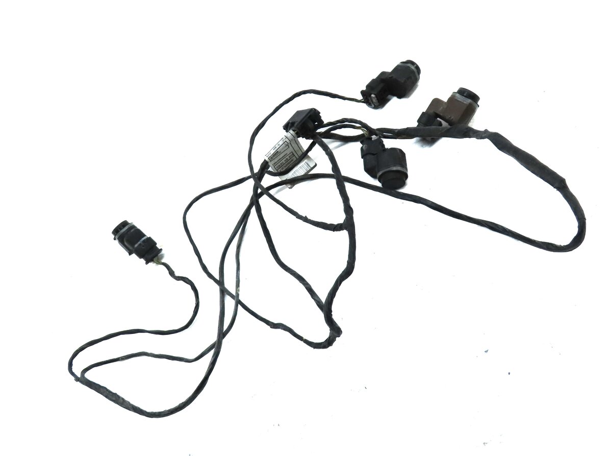 Thumbnail 3: 2013 BMW X5 M X5M ///M E70 FRONT PARK ASSIST PDC SENSOR SET4 (BLACK) w/ HARNESS