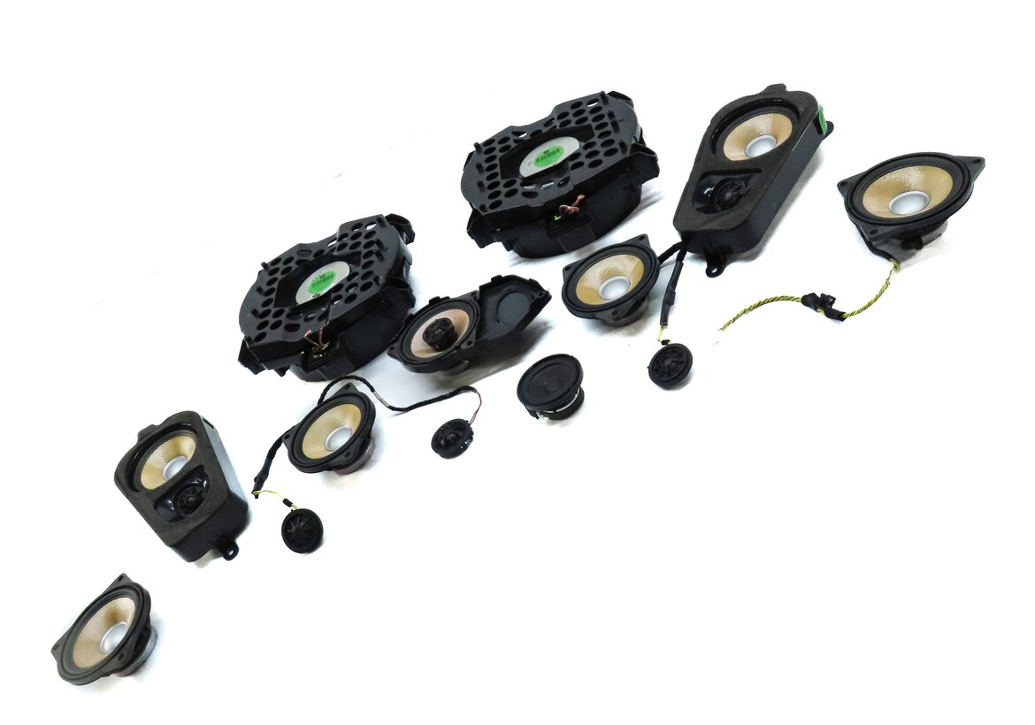 Thumbnail 3: 2013 BMW X5M ///M (E70) FRONT REAR LEFT RIGHT RADIO STEREO SPEAKER SET 14