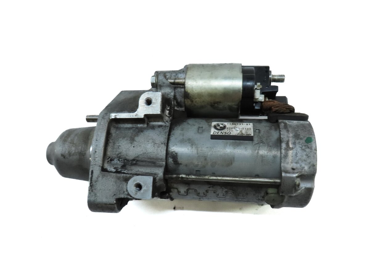 Thumbnail 6: 09-14 BMW 550i 650i 750i B7 X5 X6 (F10 F01 E70 E71) 4.4 TWIN TURBO STARTER MOTOR
