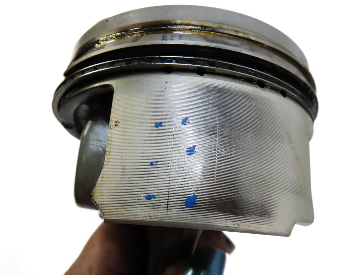 Thumbnail 5: 11-18 CAYENNE PANAMERA (958 970 G1) 3.0L HYBRID PISTON & CONNECTING ROD SET 6