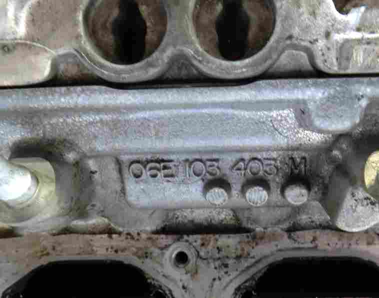 Thumbnail 6: 2011-2018 PORSCHE CAYENNE PANAMERA (958 970 G1) 3.0L ENGINE - LEFT CYLINDER HEAD