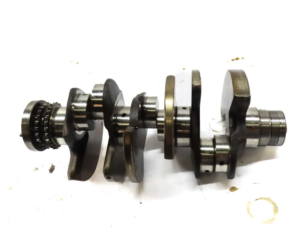Thumbnail 2: 2014 PORSCHE CAYENNE (958) 3.0L HYBRID M06.EC ENGINE CRANKSHAFT CRANK SHAFT