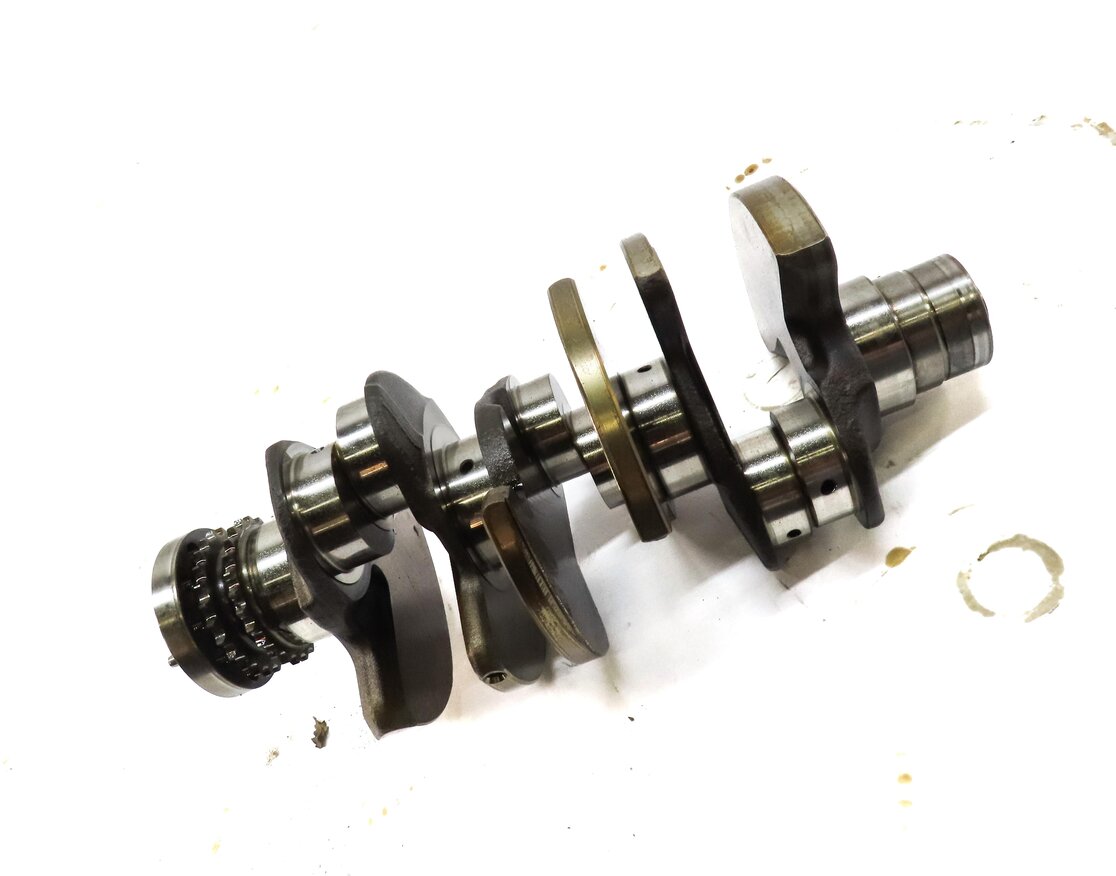 Thumbnail 3: 2014 PORSCHE CAYENNE (958) 3.0L HYBRID M06.EC ENGINE CRANKSHAFT CRANK SHAFT