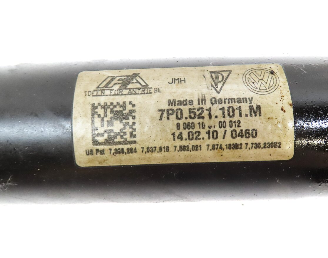 Thumbnail 5: 2011-2018 PORSCHE CAYENNE (958) FRONT DRIVELINE DRIVESHAFT DRIVE LINE SHAFT