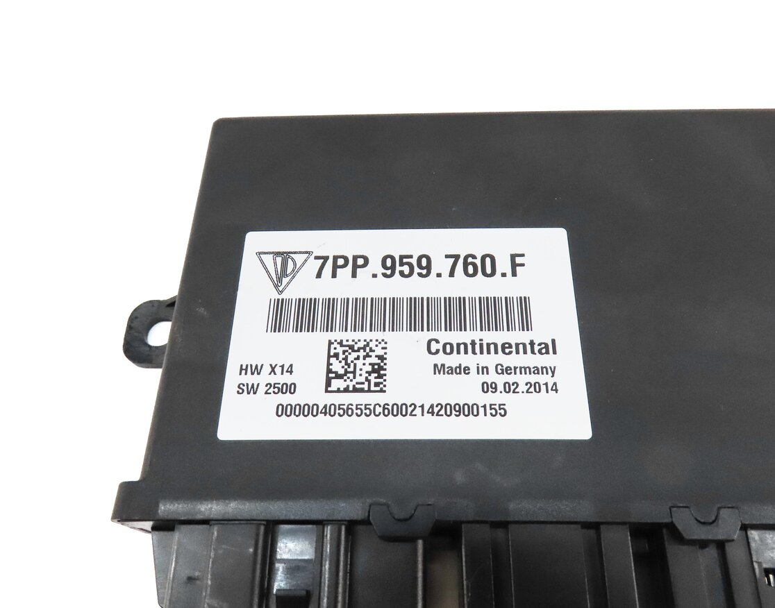 Thumbnail 4: 2014 PORSCHE CAYENNE HYBRID (958) FRONT LEFT OR RIGHT SEAT CONTROL MODULE