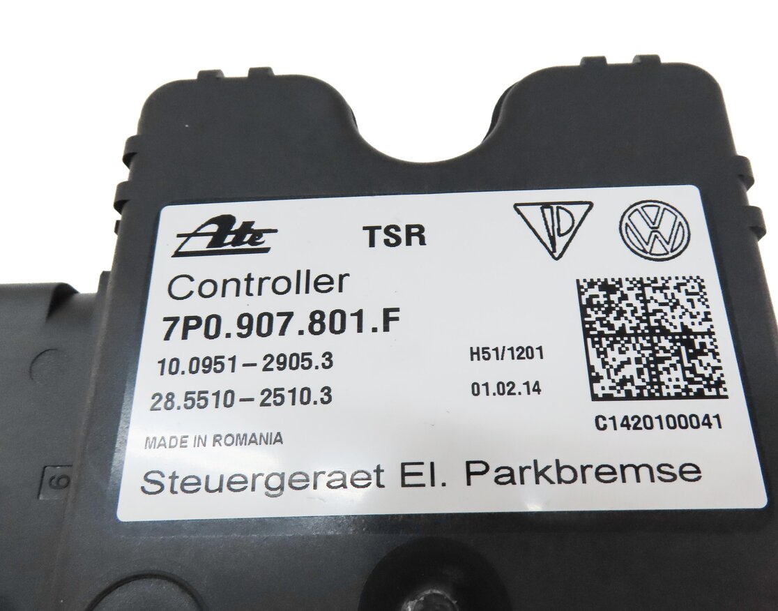 Thumbnail 4: 2014 PORSCHE CAYENNE HYBRID (958) EMERGENCY HILL PARKING E-BRAKE CONTROL MODULE