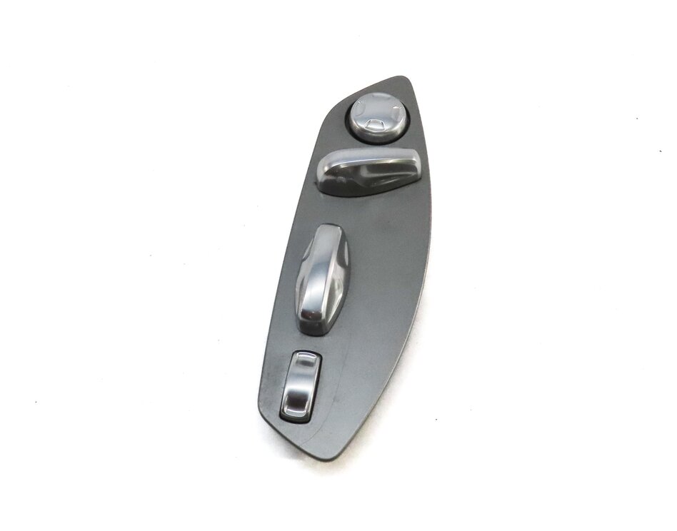 Thumbnail 2: 2014 PORSCHE CAYENNE HYBRID 958 FRONT RIGHT PASSENGER SEAT ADJUST SWITCH SILVER