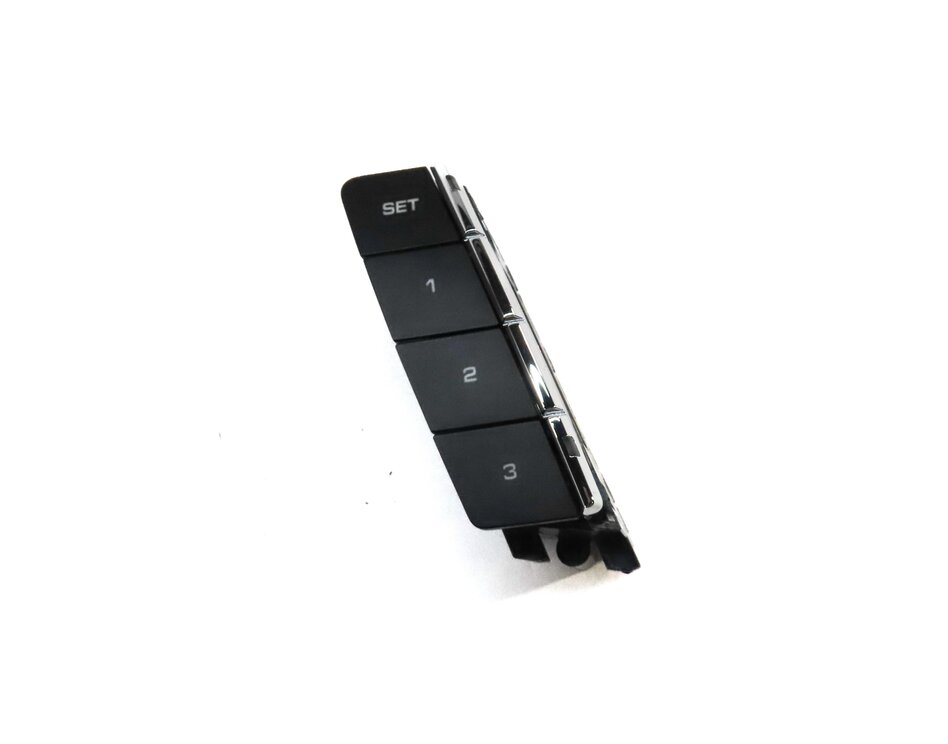 Thumbnail 3: 2014 PORSCHE CAYENNE HYBRID 958 FRONT RIGHT PASSENGER SEAT MEMORY SWITCH BUTTON