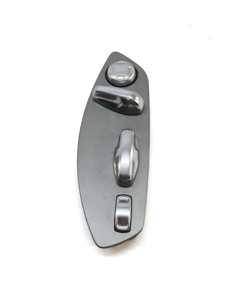 Thumbnail 2: 2014 PORSCHE CAYENNE HYBRID (958) FRONT LEFT DRIVER SEAT ADJUST SWITCH (SILVER)