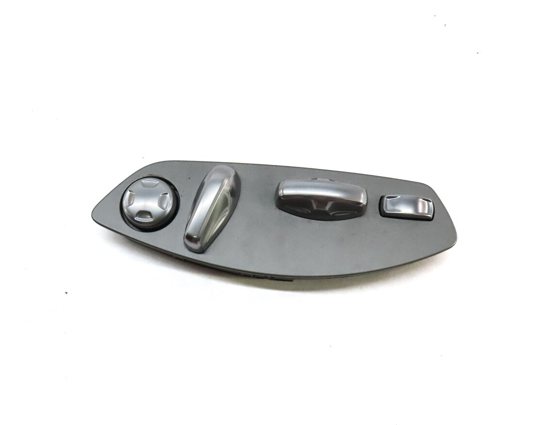 Thumbnail 4: 2014 PORSCHE CAYENNE HYBRID (958) FRONT LEFT DRIVER SEAT ADJUST SWITCH (SILVER)