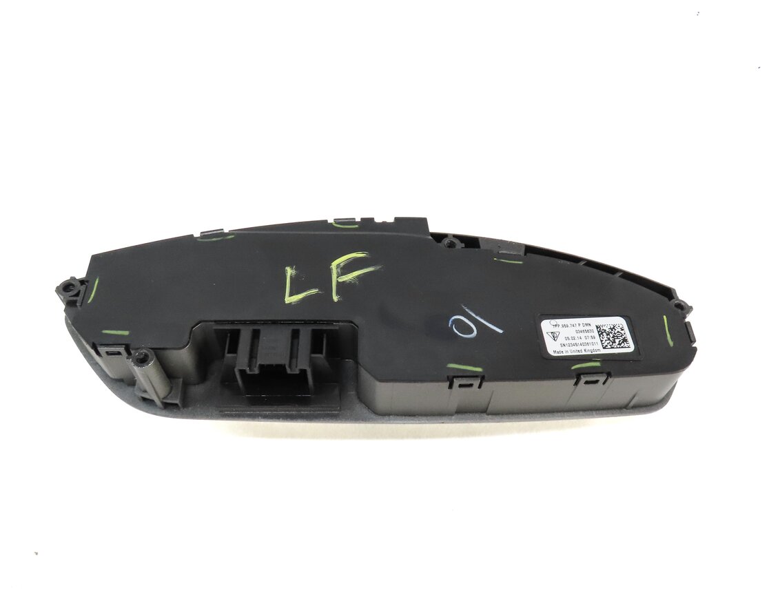 Thumbnail 5: 2014 PORSCHE CAYENNE HYBRID (958) FRONT LEFT DRIVER SEAT ADJUST SWITCH (SILVER)
