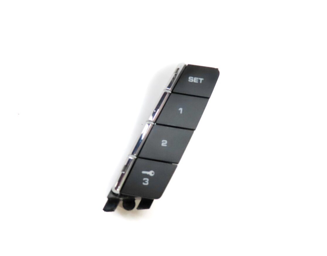 2014 PORSCHE CAYENNE HYBRID (958) FRONT LEFT DRIVER SEAT MEMORY SWITCH BUTTON