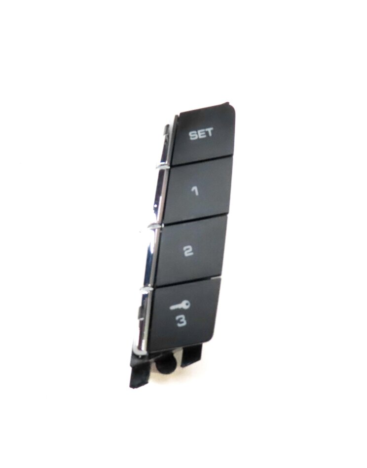 Thumbnail 2: 2014 PORSCHE CAYENNE HYBRID (958) FRONT LEFT DRIVER SEAT MEMORY SWITCH BUTTON