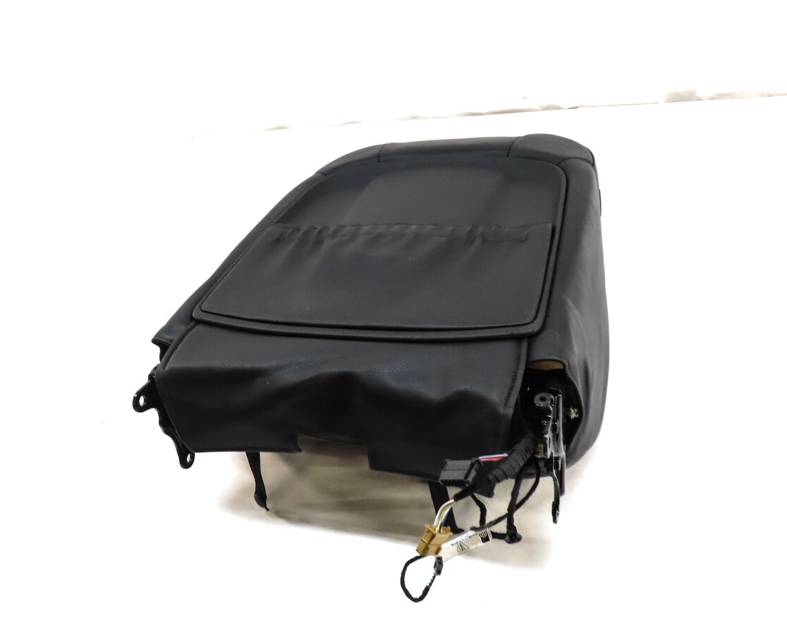 Thumbnail 5: 2014 PORSCHE CAYENNE HYBRID (958) FRONT RIGHT UPPER HEATED SEAT CUSHION (BLACK)