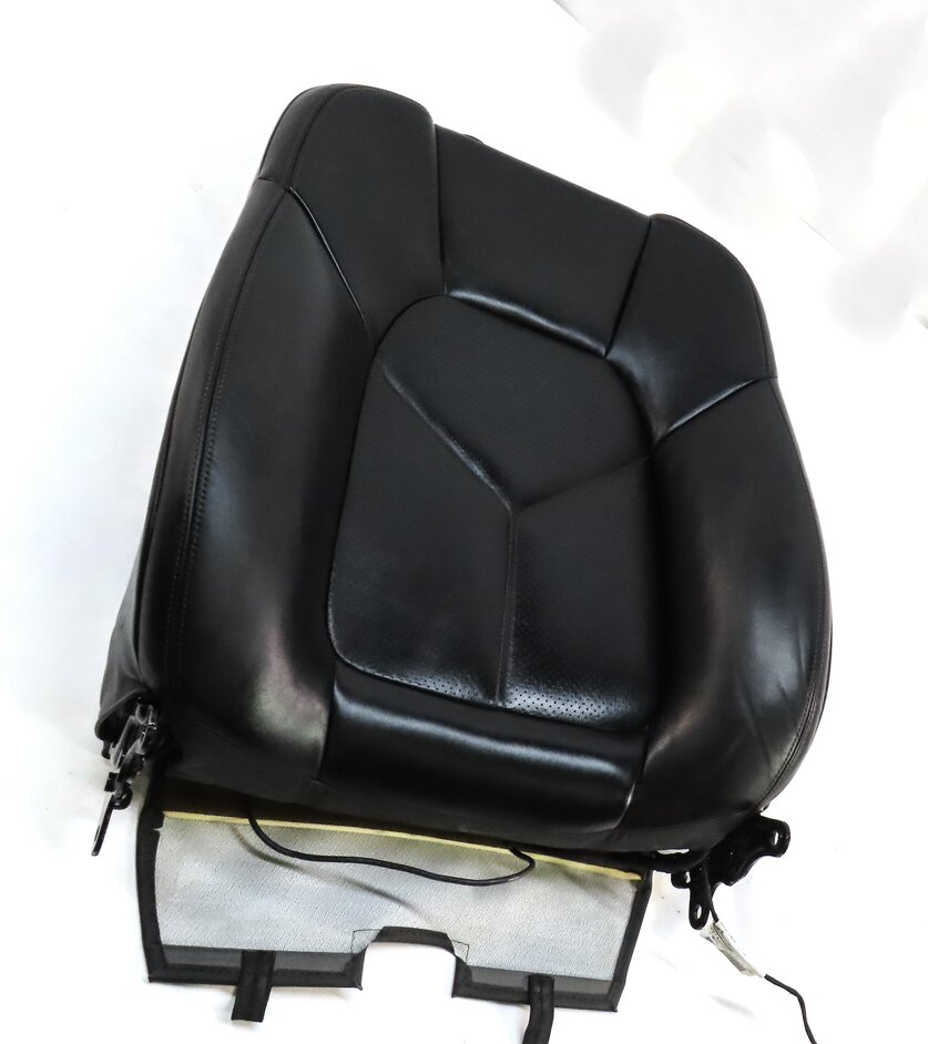 Thumbnail 2: 2014 PORSCHE CAYENNE HYBRID (958) FRONT LEFT UPPER HEATED SEAT CUSHION (BLACK)
