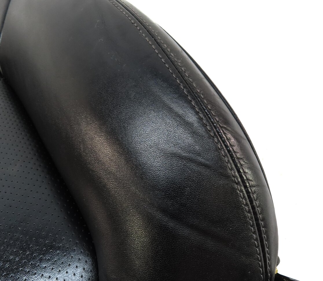 Thumbnail 7: 2014 PORSCHE CAYENNE HYBRID (958) FRONT LEFT UPPER HEATED SEAT CUSHION (BLACK)