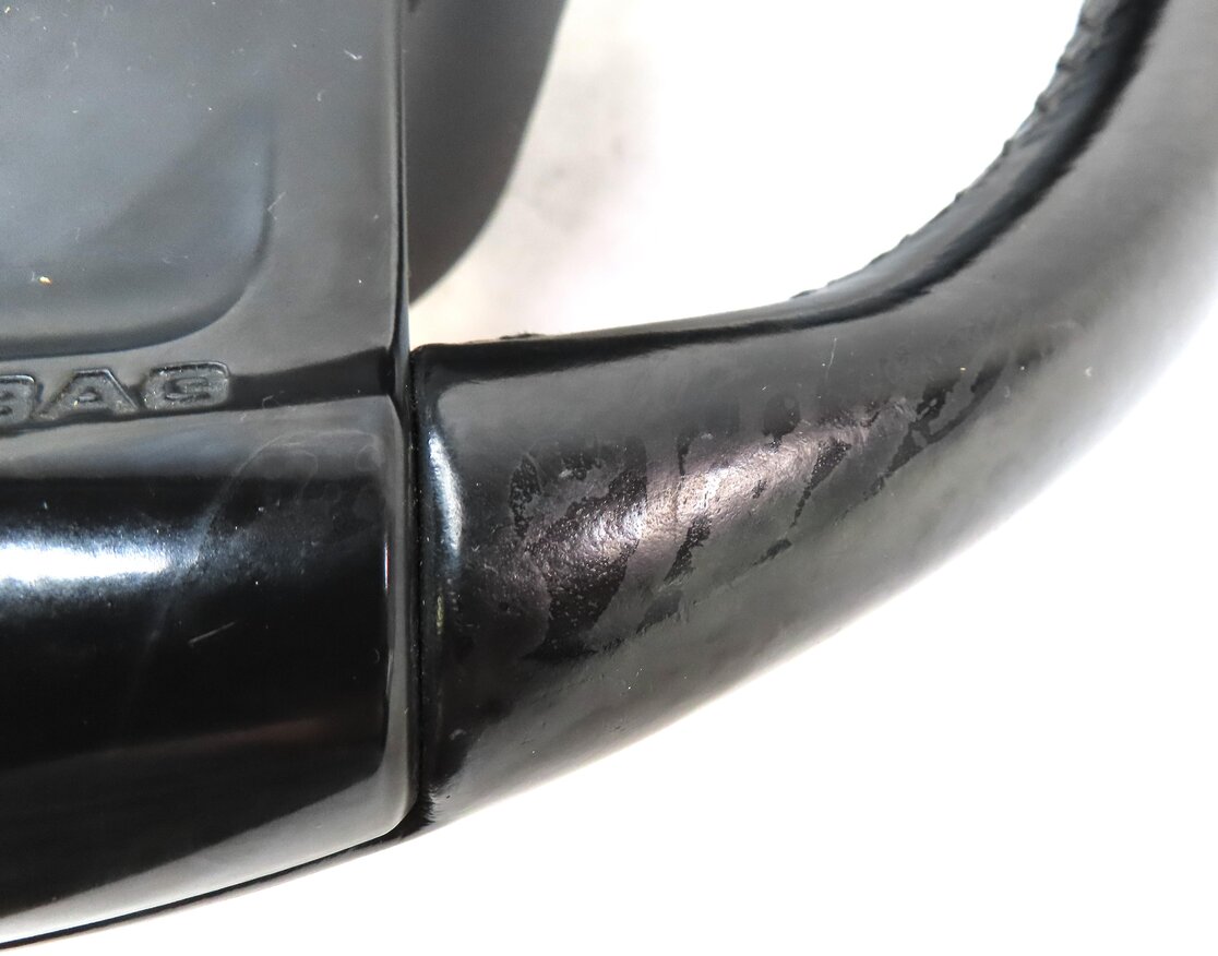 Thumbnail 7: 11-18 CAYENNE PANAMERA (958 970 G1) 3 SPOKE STEERING WHEEL w/ SWITCHES PADDLES