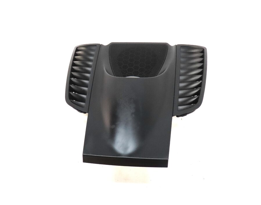 Thumbnail 5: 2014 PORSCHE CAYENNE HYBRID (958) CENTER DASH SPEAKER GRILLE w/ CLOCK (BLACK)