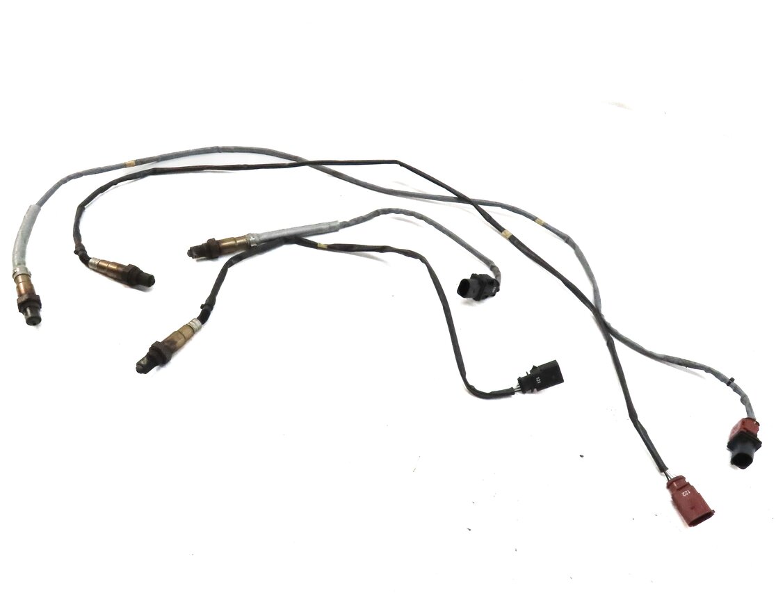 2014 PORSCHE CAYENNE (958) 3.0L HYBRID M06.EC ENGINE O2 OXYGEN SENSOR SET 4