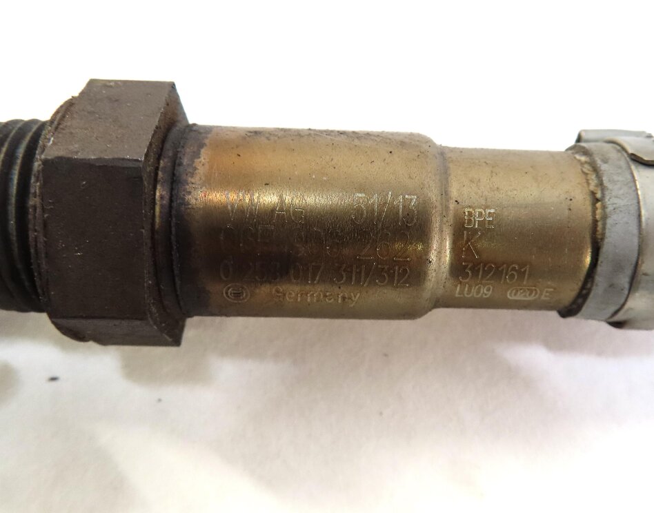 Thumbnail 5: 2014 PORSCHE CAYENNE (958) 3.0L HYBRID M06.EC ENGINE O2 OXYGEN SENSOR SET 4