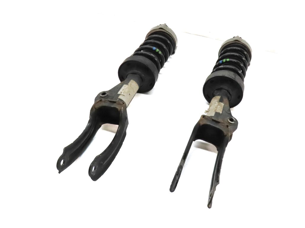 2011-2018 PORSCHE CAYENNE (958) FRONT LEFT & RIGHT SUSPENSION SHOCK STRUT SET-2