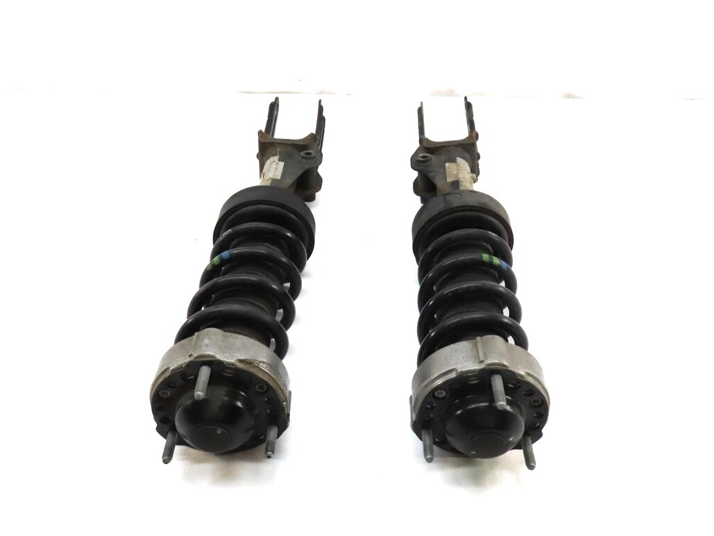 Thumbnail 4: 2011-2018 PORSCHE CAYENNE (958) FRONT LEFT & RIGHT SUSPENSION SHOCK STRUT SET-2