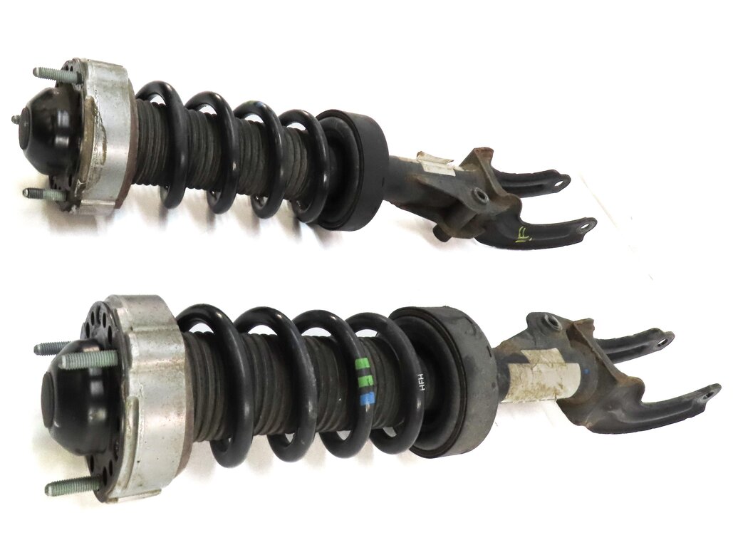 Thumbnail 6: 2011-2018 PORSCHE CAYENNE (958) FRONT LEFT & RIGHT SUSPENSION SHOCK STRUT SET-2