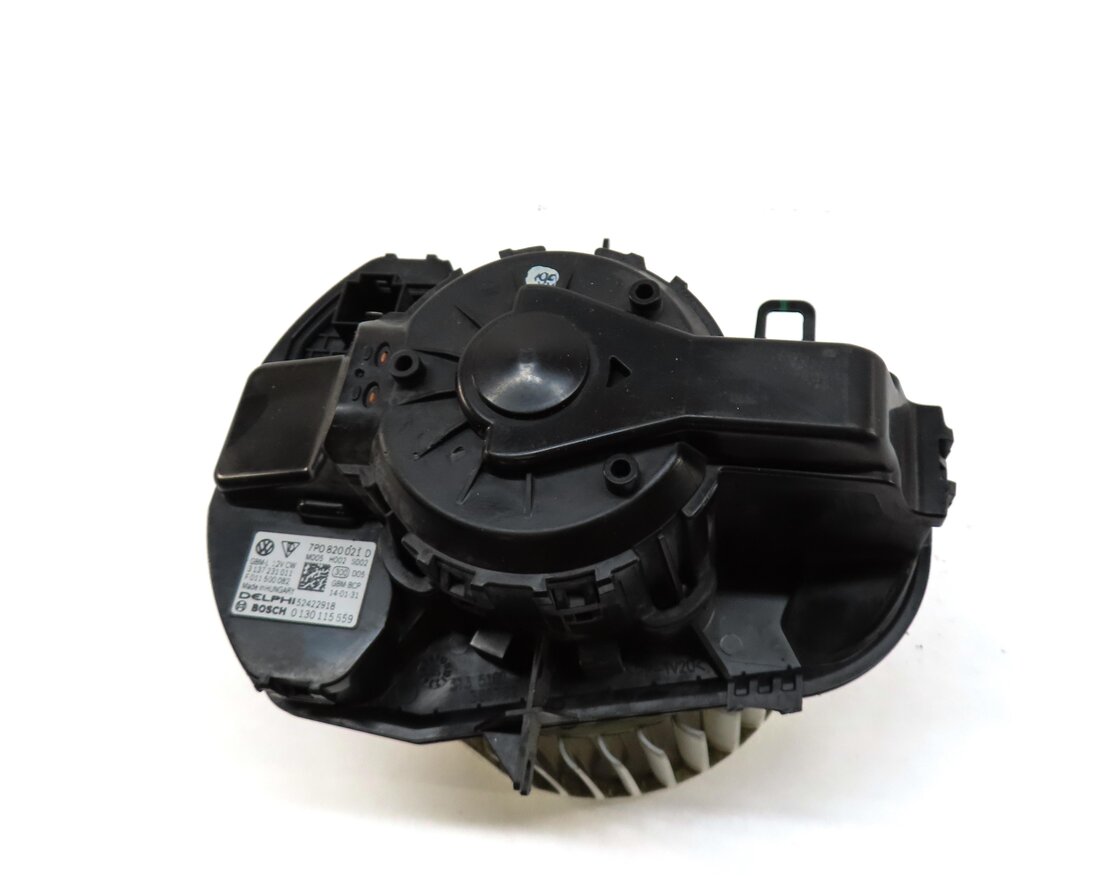 Thumbnail 5: 2011-2018 PORSCHE CAYENNE (958) FRONT HEATER A/C BLOWER FAN MOTOR w/ RESISTOR