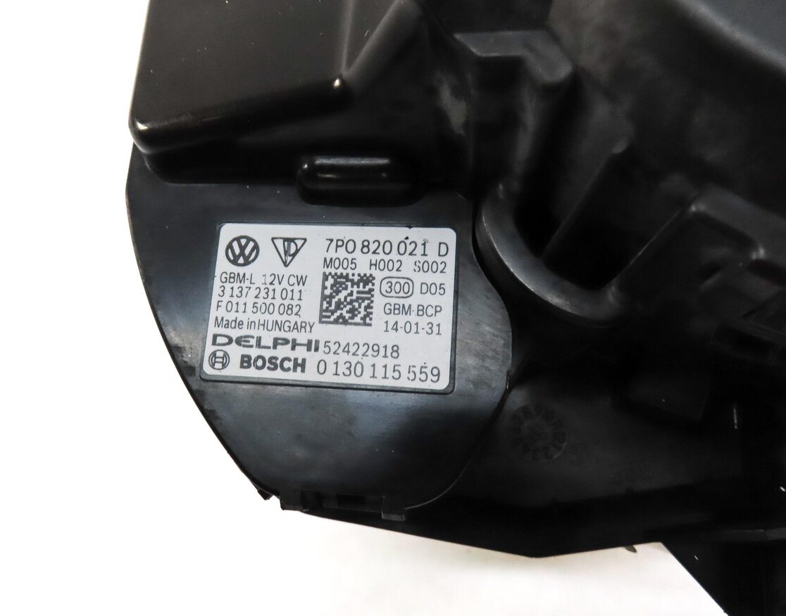 Thumbnail 6: 2011-2018 PORSCHE CAYENNE (958) FRONT HEATER A/C BLOWER FAN MOTOR w/ RESISTOR