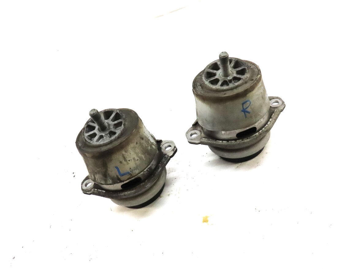 Thumbnail 3: 2014 PORSCHE CAYENNE (958) 3.0L HYBRID M06.EC LEFT RIGHT ENGINE MOTOR MOUNT SET2