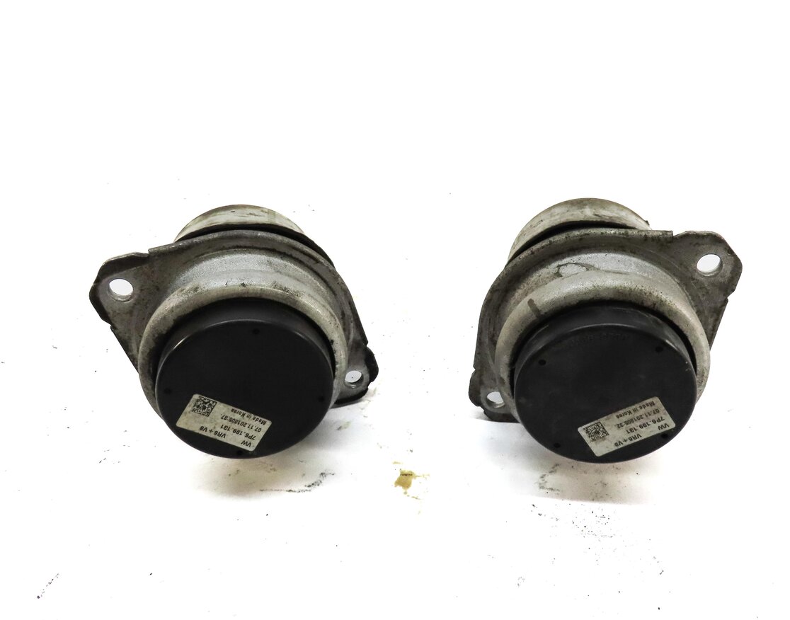 Thumbnail 5: 2014 PORSCHE CAYENNE (958) 3.0L HYBRID M06.EC LEFT RIGHT ENGINE MOTOR MOUNT SET2