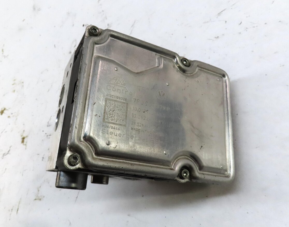 Thumbnail 5: 2013-2014 PORSCHE CAYENNE (958) ABS ANTI-LOCK BRAKE PUMP w/ MODULE