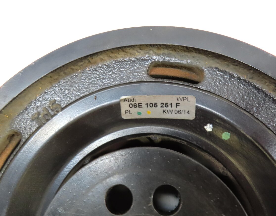 Thumbnail 8: 2011-2018 PORSCHE CAYENNE PANAMERA (958 970 G1) 3.0L HARMONIC BALANCER PULLEY