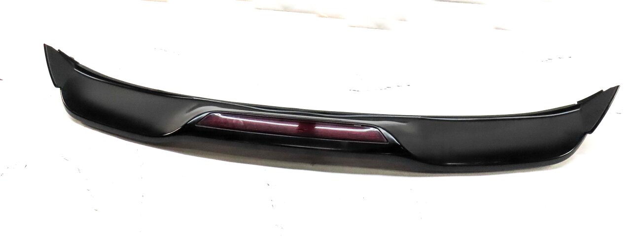 2011-2014 PORSCHE CAYENNE (958) REAR SPOILER WING w/ 3rd BRAKE LIGHT (BLACK)