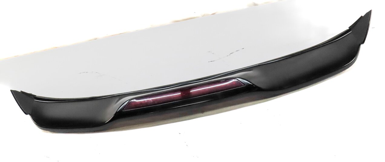 Thumbnail 3: 2011-2014 PORSCHE CAYENNE (958) REAR SPOILER WING w/ 3rd BRAKE LIGHT (BLACK)