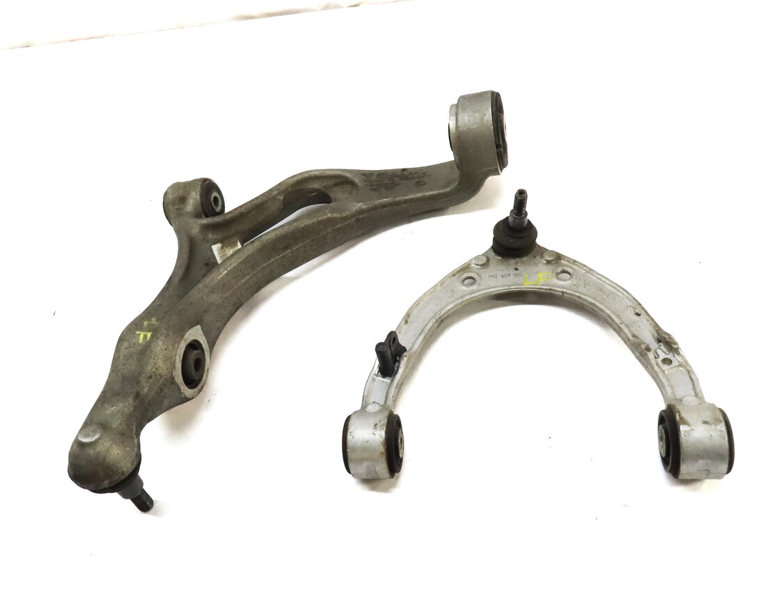 Thumbnail 2: 2011-2018 PORSCHE CAYENNE (958) FRONT LEFT DRIVER CONTROL ARM SET 2
