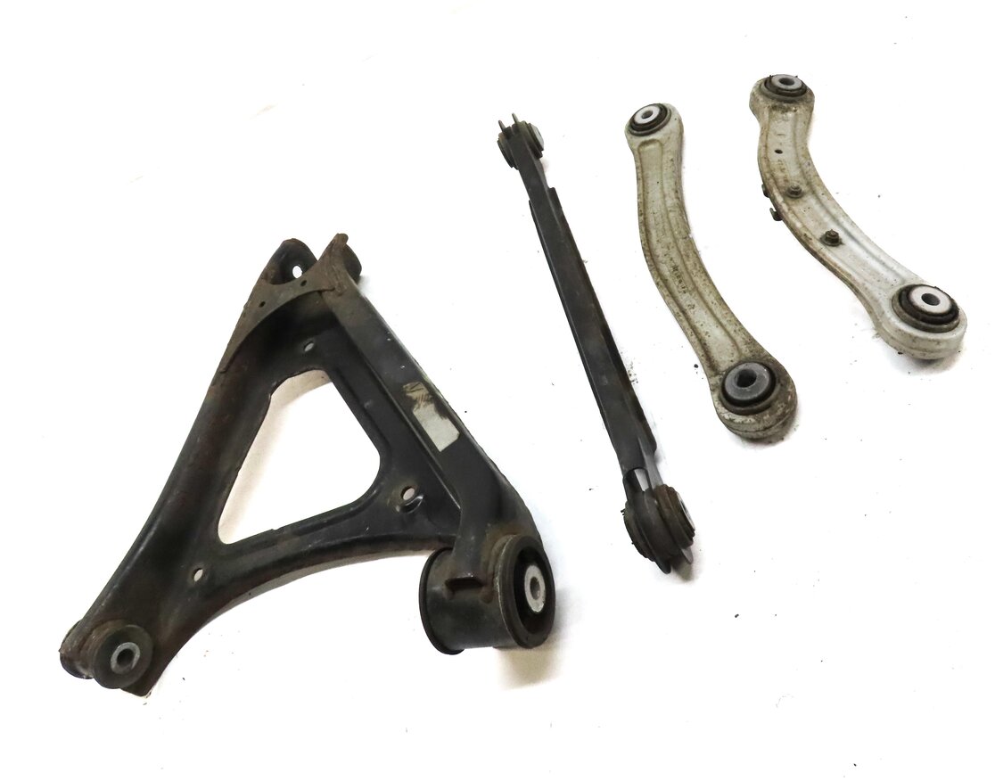 Thumbnail 3: 2011-2015 PORSCHE CAYENNE (958) LEFT DRIVER REAR CONTROL ARM SET 4