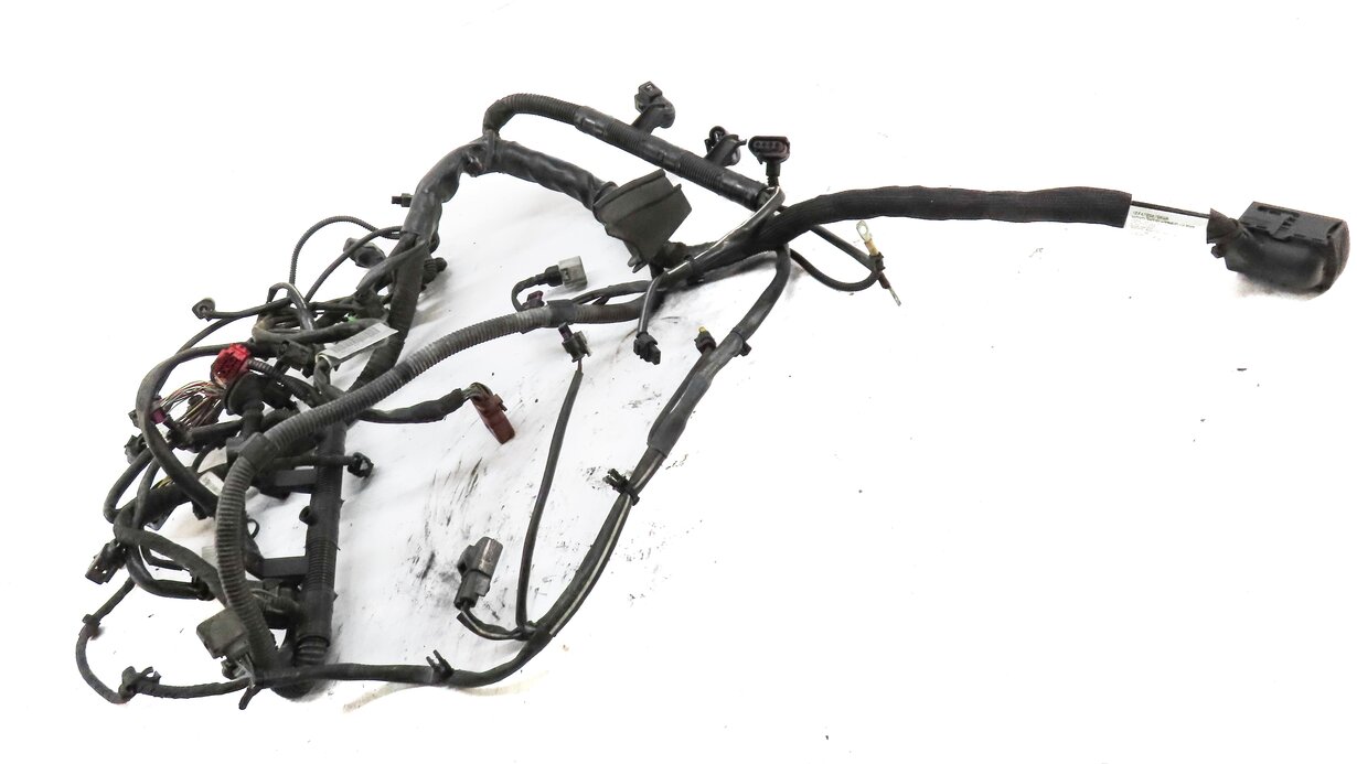 Thumbnail 2: 2014 PORSCHE CAYENNE (958) 3.0L HYBRID M06.EC AUTO ENGINE WIRE WIRING HARNESS