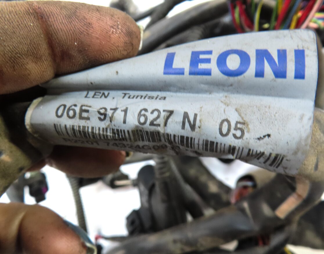 Thumbnail 6: 2014 PORSCHE CAYENNE (958) 3.0L HYBRID M06.EC AUTO ENGINE WIRE WIRING HARNESS