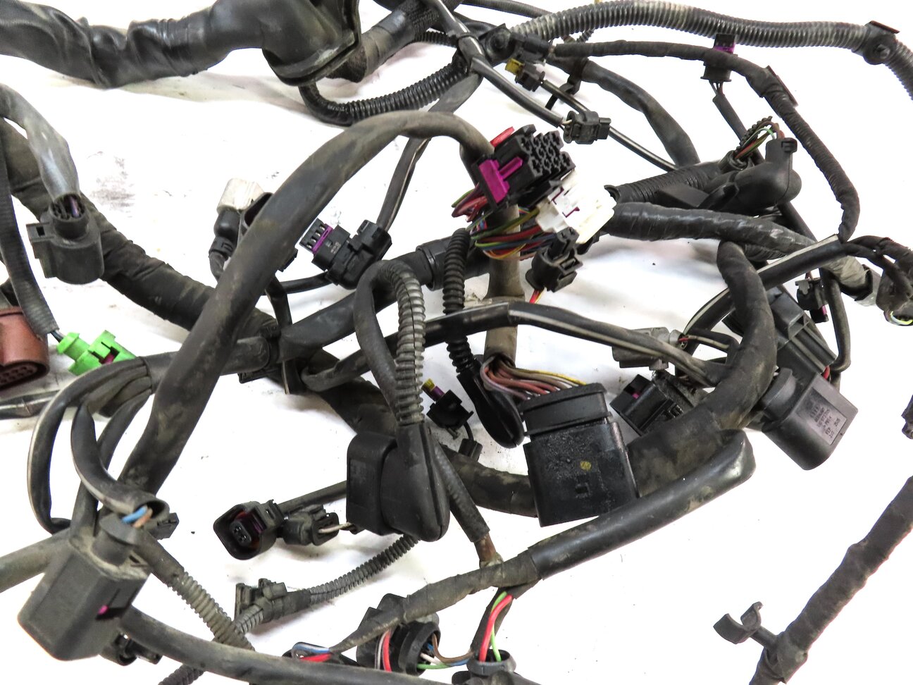 Thumbnail 8: 2014 PORSCHE CAYENNE (958) 3.0L HYBRID M06.EC AUTO ENGINE WIRE WIRING HARNESS