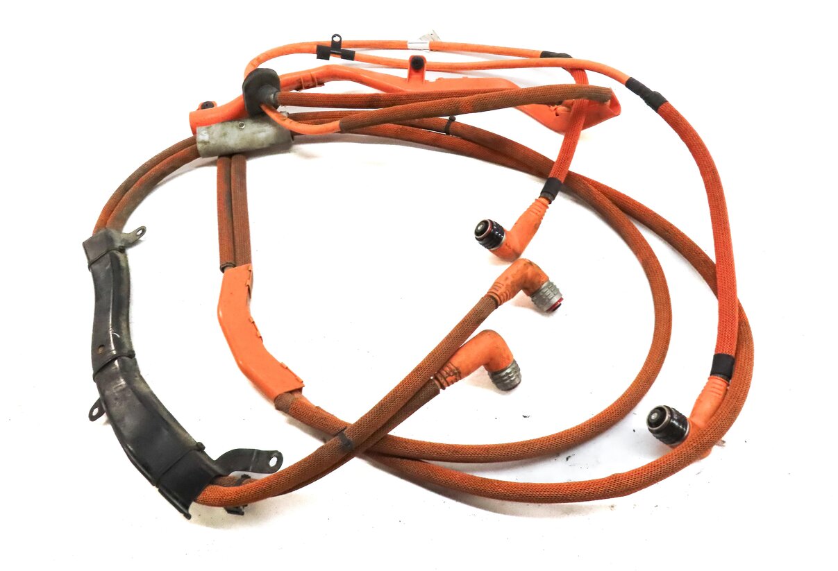 Thumbnail 5: 2014 PORSCHE CAYENNE HYBRID (958) HIGH VOLTAGE BATTERY CABLE WIRE WIRING HARNESS